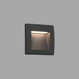 faro BARCELONA Außenwandleuchte Aluminium 9,0 cm IP65 inkl. LED-Lampe dunkelgrau