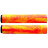 Apollo Stunt Scooter Grips weiche Lenkergriffe mit Bar Ends 16 cm gold/orange
