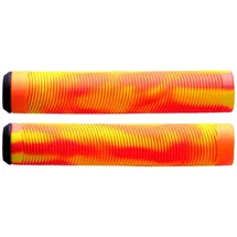 Apollo Stunt Scooter Grips weiche Lenkergriffe mit Bar Ends 16 cm gold/orange