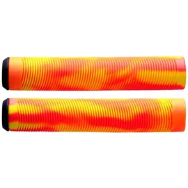 Apollo Stunt Scooter Grips weiche Lenkergriffe mit Bar Ends 16 cm gold/orange