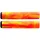 Apollo Stunt Scooter Grips weiche Lenkergriffe mit Bar Ends 16 cm gold/orange