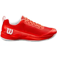 Wilson Rush Pro 4.5 Tennisschuh für den Sandplatz, Herren, Gr. 46, Rot/Rot/Weiß (Infrared/Infrared/White)