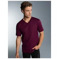 TRIGEMA V-Shirt DELUXE lila XL
