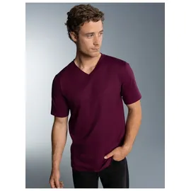 TRIGEMA V-Shirt DELUXE lila XL