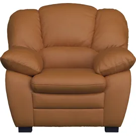 Cotta Sessel COTTA Casino 109 x 88 x 92 cm braun Leder