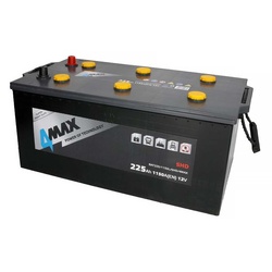 Starterbatterie 4MAX Heavy Duty SHD LKW Batterie 12V 225Ah 1150A
