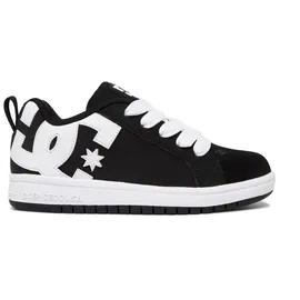 DC Shoes Court Graffik Kinder Schwarz/Weiß 37