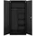 Jan Nowak Mehrzweckschrank 185 x 90 x 45 cm Schwarz