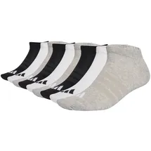 adidas Sneakersocken 9er Pack Schwarz/Grau/Weiß 37-39