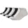 adidas Sneakersocken 9er Pack Schwarz/Grau/Weiß 37-39