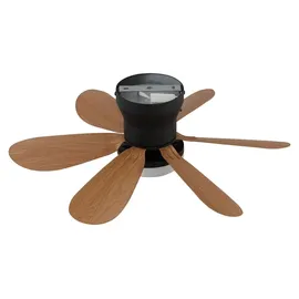 GLOBO Delores 51 cm Deckenventilator Braun