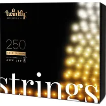 Twinkly Strings Gold Edition LED Lichterkette 250x (TWS-250GOP-BEU)