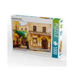 CALVENDO Puzzle CALVENDO Puzzle Altstadt Rhodos Stadt 1000 Teile L, 1000 Puzzleteile