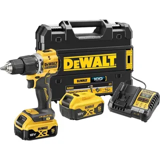 DeWalt Akku-Schlagbohrschrauber inkl. Koffer + 2 x 5,0 Ah XR, Akkus, 5.0Ah