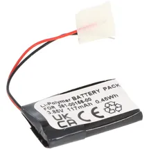 AccuCell Akku passend für Garmin Vivosmart 5, Li-Polymer, 3,85V, 117mAh, 0,45Wh, ohne Werkzeug