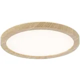 Paulmann Atria Shine 1 rund Holzoptik