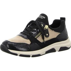 remonte Sneaker Damen Schwarz/Beige 41
