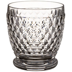 Villeroy & Boch Becher Boston, Kristallglas, klar L:9cm B:9cm H:10cm D:9cm Kristallglas weiß