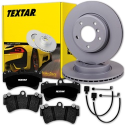 Textar Bremsscheiben 350mm + Beläge Vorne Passend Für Porsche Cayenne 9pa: Bremsscheibe: 95535140150, 95535140151, 95535140250, 95535140251 Bremsbelag