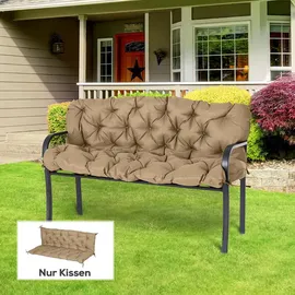 Outsunny Bankauflage 150 x 98 x 8 cm khaki 1 St.