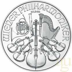 1 Unze Silbermünze Wiener Philharmoniker 2024