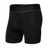 SAXX Underwear Light Compression Mesh Boxershorts - Blackout - L