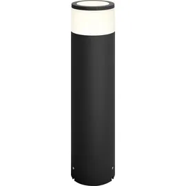 Philips Sockelleuchte Kunststoff 40,0 cm inkl. LED 350 lm schwarz
