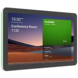 Logitech Tap Scheduler Purpose-Built Scheduling Panel for Meeting Rooms