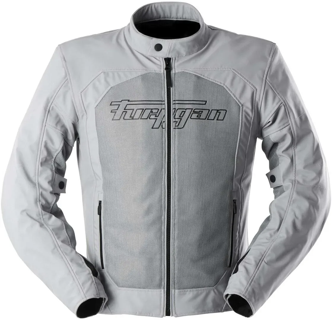 Furygan Baldo 3in1 Wasserdichte Motorrad Textiljacke, grau, Größe S