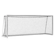 Sport-Thieme Jugend-Fußballtor Kompakt Plus, Weiß einbrennlackiert, transportabel