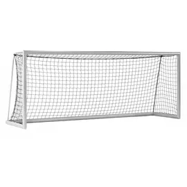 Sport-Thieme Jugend-Fußballtor Kompakt Plus, Weiß einbrennlackiert, transportabel