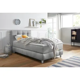 Andas Boxspringbett »Salo« incl. Topper, 6 Breiten, 2 Härtegrade, TFK auch in Härtegrad 4 grau
