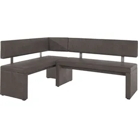 OTTO home Eckbank Charissa 190 x 90 x 140 links Dunkelbraun Arizona 4412