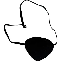 Augenklappe Schwarz 1 ST