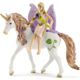 Schleich Bayala Glitzerndes Blütenhaus mit Einhörnern, See und Stall 42445