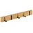 Relaxdays Garderobenleiste Relaxdays 42 x 5,5 x 5 cm Hellbraun/Braun