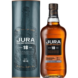 Jura 18 Years Old Single Malt Scotch 44% vol 0,7 l Geschenkbox