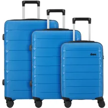 d & n Travel Line 4100 Koffer-Set 3-tlg. blau