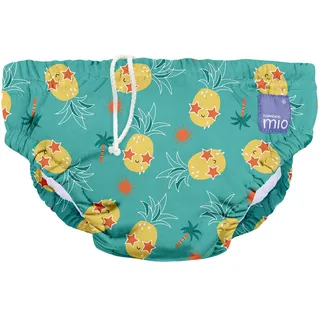 Bambino Mio, Wiederverwendbare Schwimmwindel, Alberne Ananas, XL (2 Jahre+) 1 St Windeln