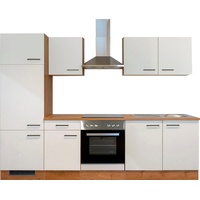 Flex-Well Küche »Vintea«, Gesamtbreite 270 cm, mit und ohne E-Geräte lieferbar, weiß