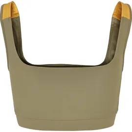 URBAN CLASSICS Color Block Sport-bh Khaki / Bright Violett / Magic Mango XL