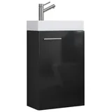 VCM 2-tlg. Gäste WC Waschplatz Waschtisch schmal Slito