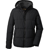 G.I.G.A. DX by killtec Herren Funktionsjacke in Daunenoptik mit Kapuze GW 43 MN QLTD JCKT, schwarz, M,