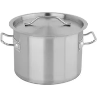 TRIZERATOP Profi Kochtopf NIEDRIG 25x18cm 9 Liter mit Deckel
