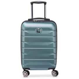 Delsey PARIS Air Armour 4DR Expandable Cabin Trolley 55 Light Green