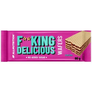All Nutrition Fitking Delicious Wafers, 80g - Cream