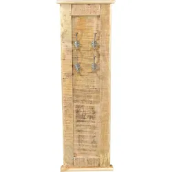 Garderobenpaneel SIT "Frigo", beige (natur), B:35cm H:110cm T:3cm, Massivholz, Garderobenpaneele