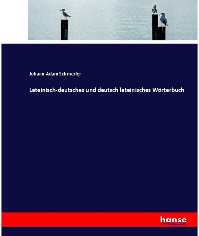 Lateinisch-Deutsches Und Deutsch Lateinisches Wörterbuch - Johann Adam Schmerler, Kartoniert (TB)