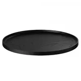 BLOMUS Tablett Oku Ø 34 cm Holz Schwarz M (Medium)