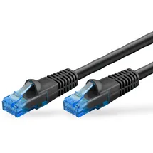 goobay 55433 15 m Cat6 U/UTP, Schwarz